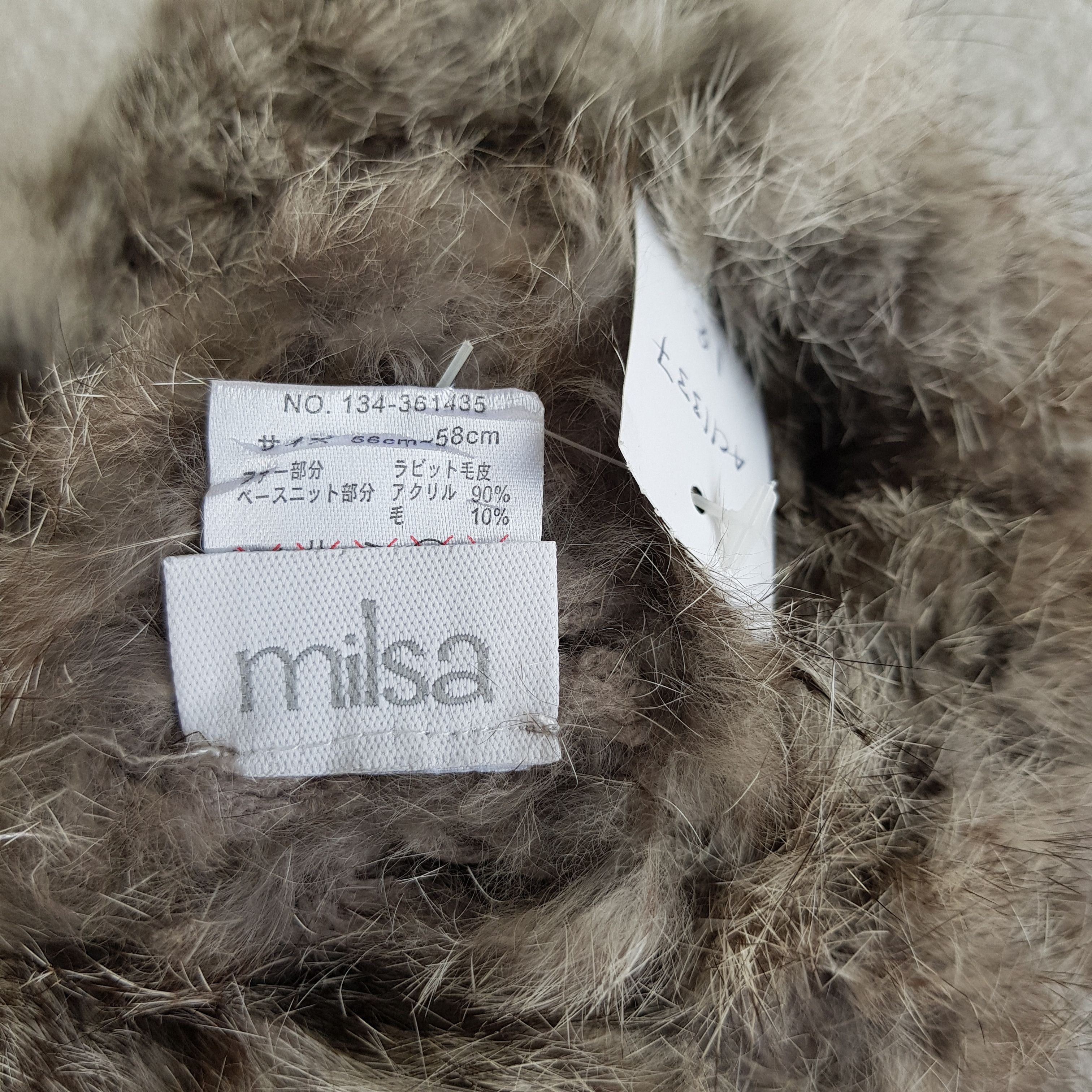 Japanese Brand Vintage Milsa Faux Fur Slouchy B90s eanie Snow Caps Hats Size ONE SIZE - 6 Thumbnail
