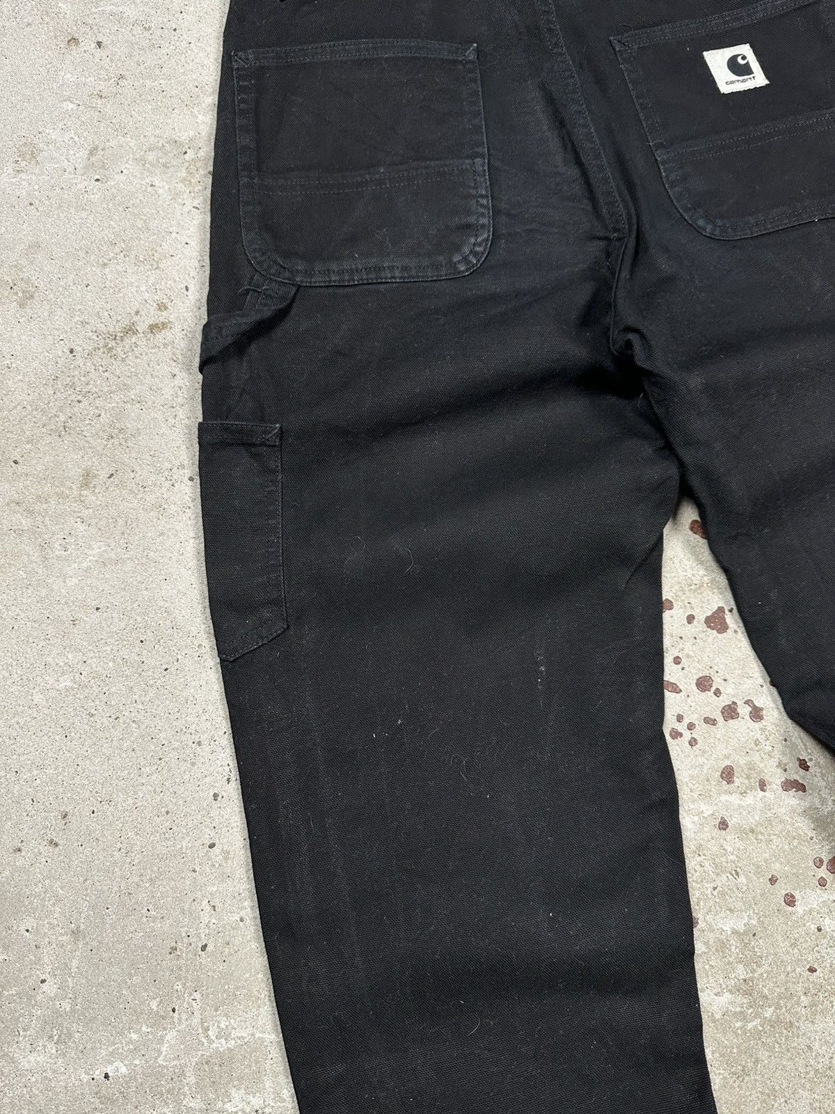 Carhartt Vintage Carhartt Carpenter Black Single Knee Pants cargo Size US 29 - 5 Thumbnail