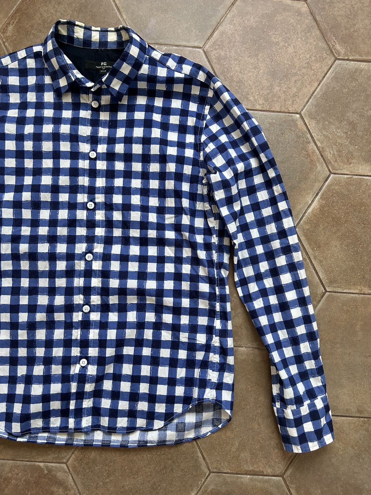 Designer FREDY GLOSTER BUTTON SHIRT TOKYO JAPAN Size US M / EU 48-50 / 2 - 3 Thumbnail