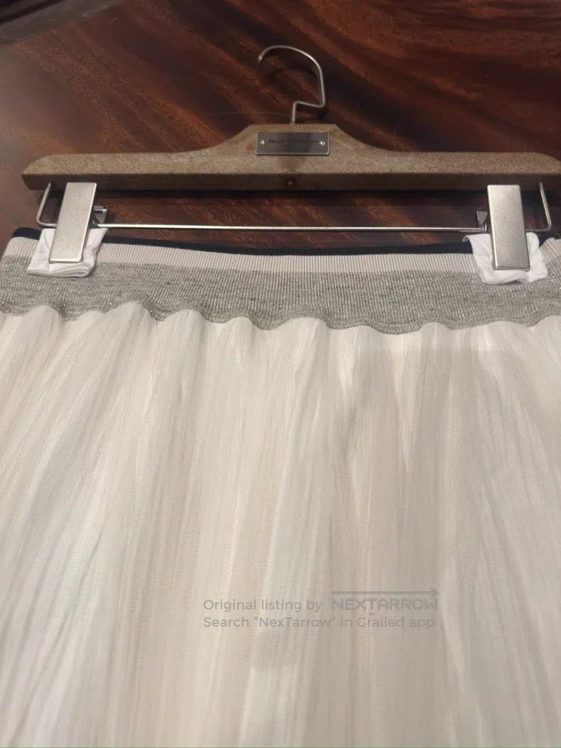 Brunello Cucinelli Brunello Cucinelli Tulle skirt, half Size 26" / US 2 / IT 38 - 4 Thumbnail