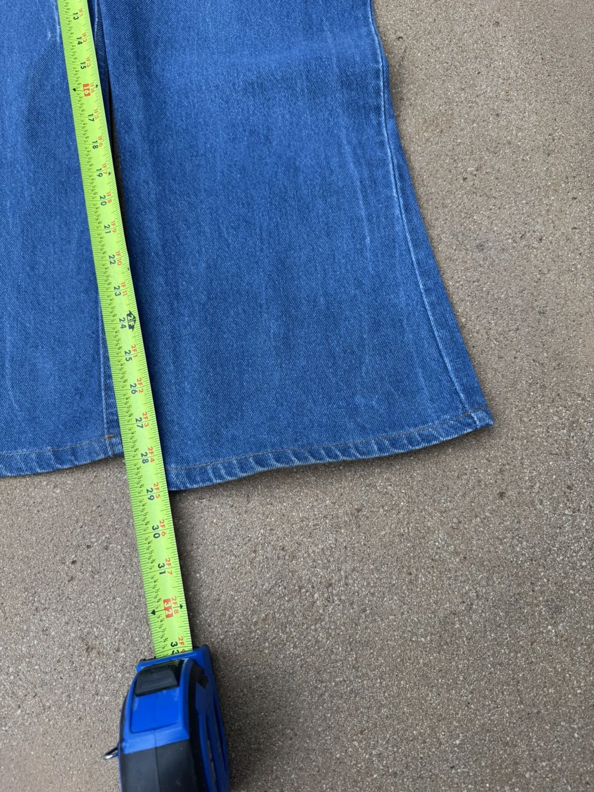 Levi's × Vintage Vtg 80’s Levi’s 646 Orange Tab Bellbottom Flare Jeans 38x29 Size US 38 / EU 54 - 9 Thumbnail