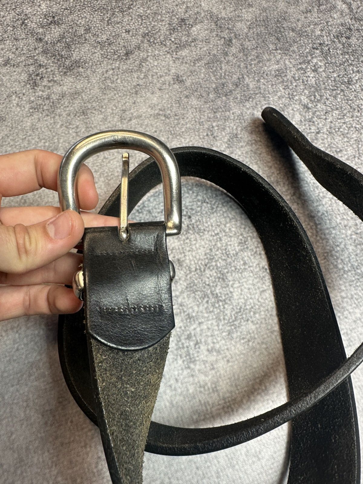 Other Vintage Balck Belts Logo Streetwear Rare Avant Garde Opium Size ONE SIZE - 3 Thumbnail