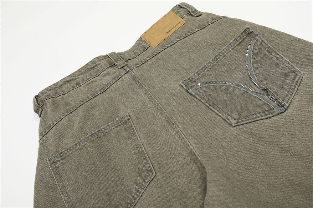 Vintage Street casual men's washed distressed scimitar pants Size US 32 / EU 48 - 5 Thumbnail