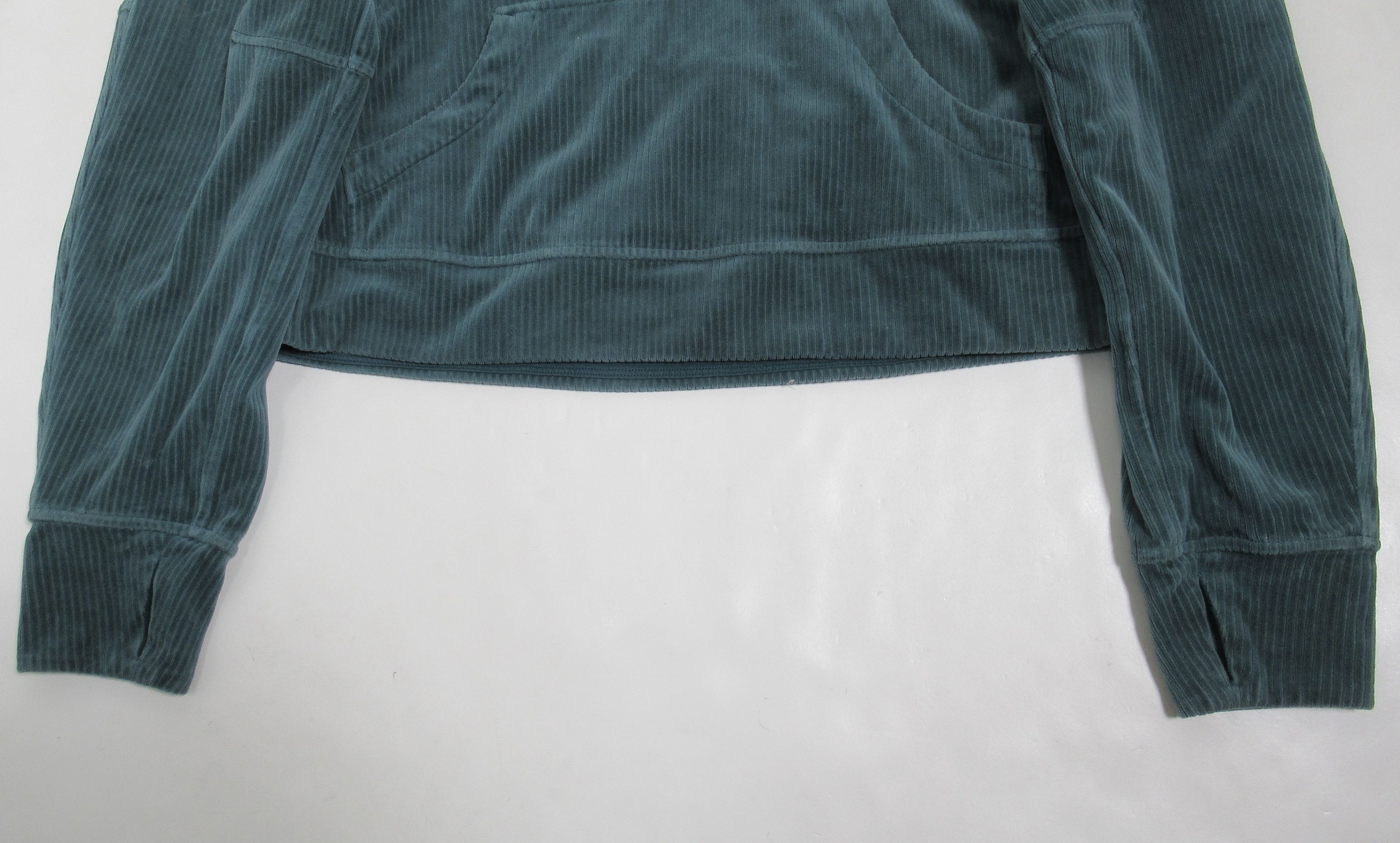 Lululemon Lululemon Scuba Oversized Hoodie *Velvet Cord Storm Teal Size XS / US 0-2 / IT 36-38 - 3 Thumbnail