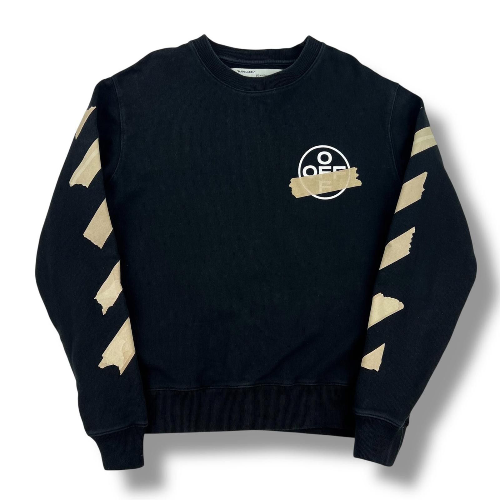 Off-White Off-White Tape Arrows Sweatshirt Black Size US L / EU 52-54 / 3 - 2 Thumbnail