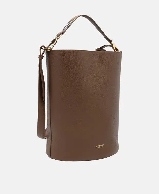 Burberry o1w1db10126 Size: OS / Medium Bucket Bag In Brown Size ONE SIZE - 1 Thumbnail