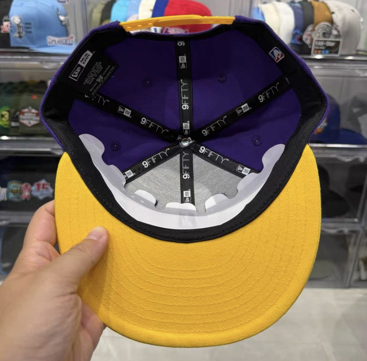 New Era New Era NBA Los Angeles Lakers Baseball Cap J32 Size ONE SIZE - 4 Thumbnail