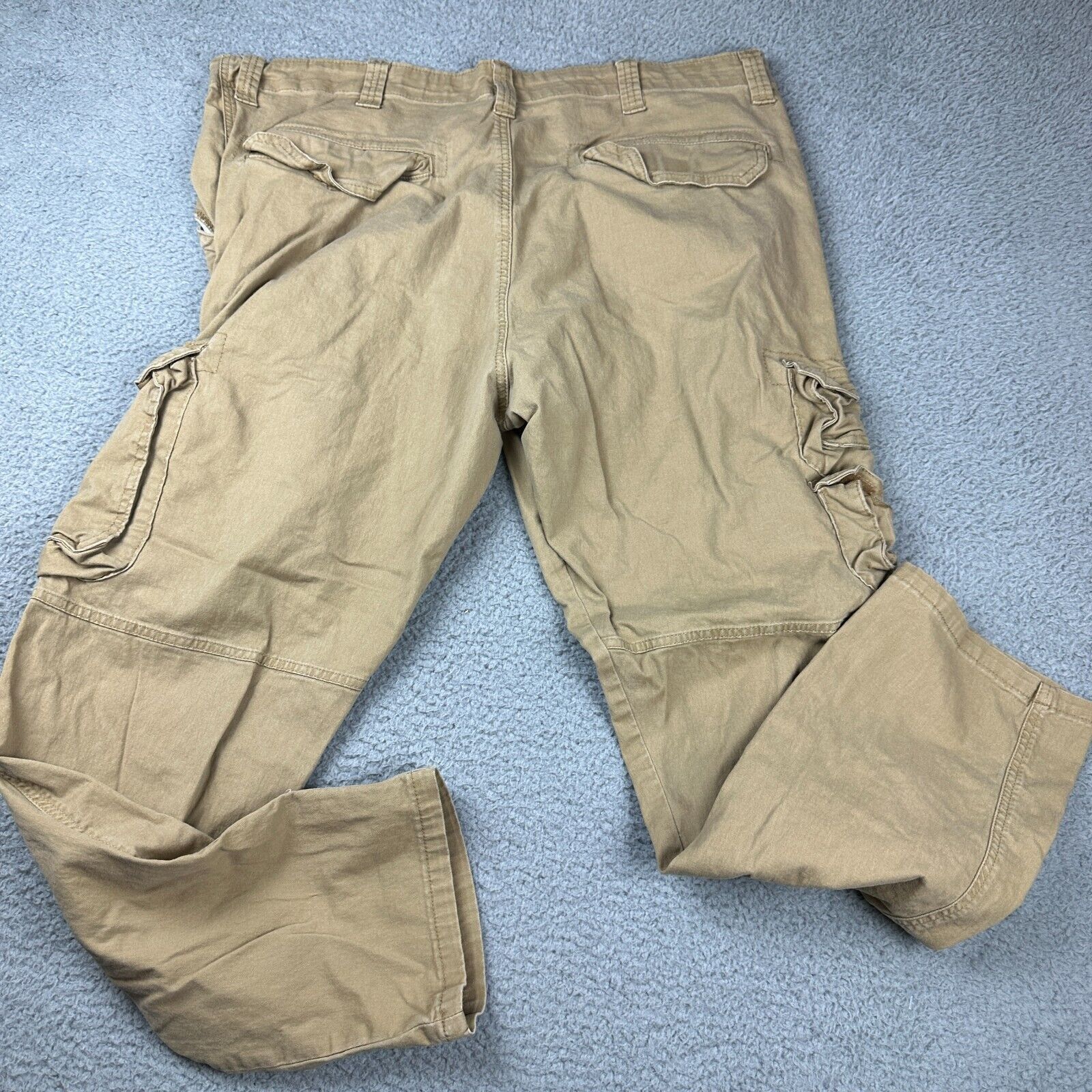 Wrangler Wrangler Regular Taper Adult Flat Front Chino Cargo Pants Size US 40 / EU 56 - 2 Thumbnail