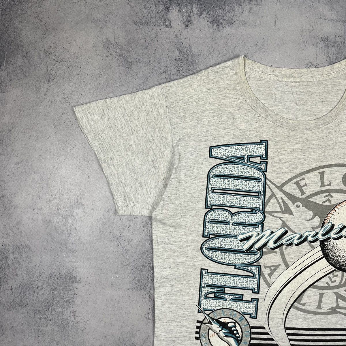 MLB Vintage Florida Marlins MLB y2k tee 1993 Size US XL / EU 56 / 4 - 6 Thumbnail