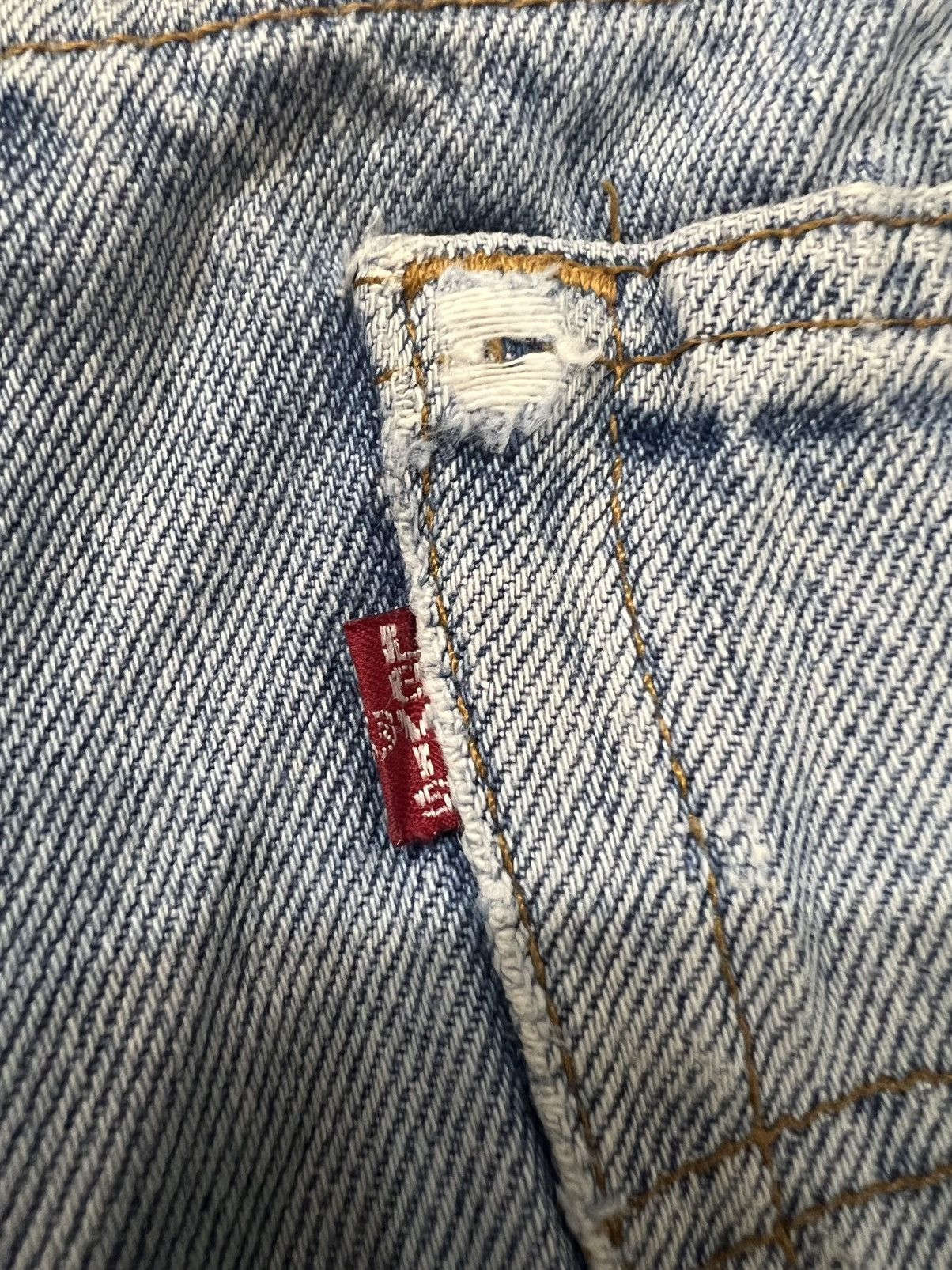 Levi's Vintage Levis Button 653 Made in Usa Distressed Denim Jeans Size US 30 / EU 46 - 11 Thumbnail