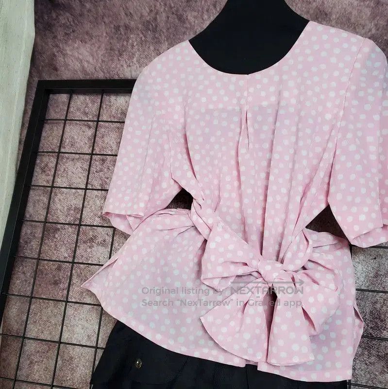 Givenchy Givenchy Pink Polka Dot Short Sleeve T-Shirt . Size M / US 6-8 / IT 42-44 - 9 Thumbnail