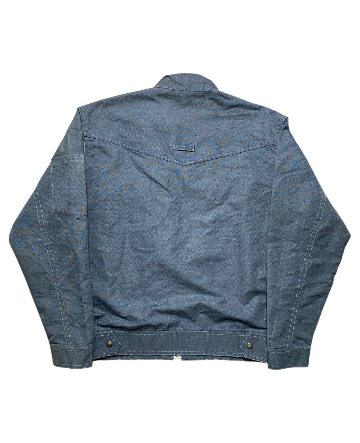 Japanese Brand VINTAGE JACKET JAWIN ZIPPER WORKSHIRT Size US L / EU 52-54 / 3 - 14 Thumbnail