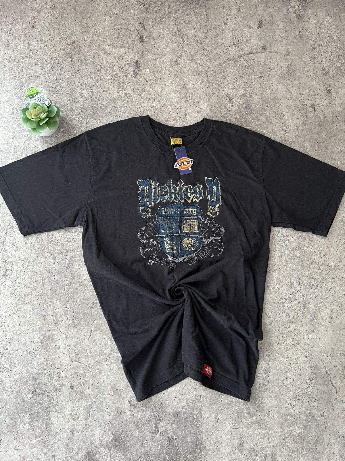 Dickies × JNCO × Vintage Crazy Y2K Dickies T-Shirt Size US XL / EU 56 / 4 - 2 Thumbnail