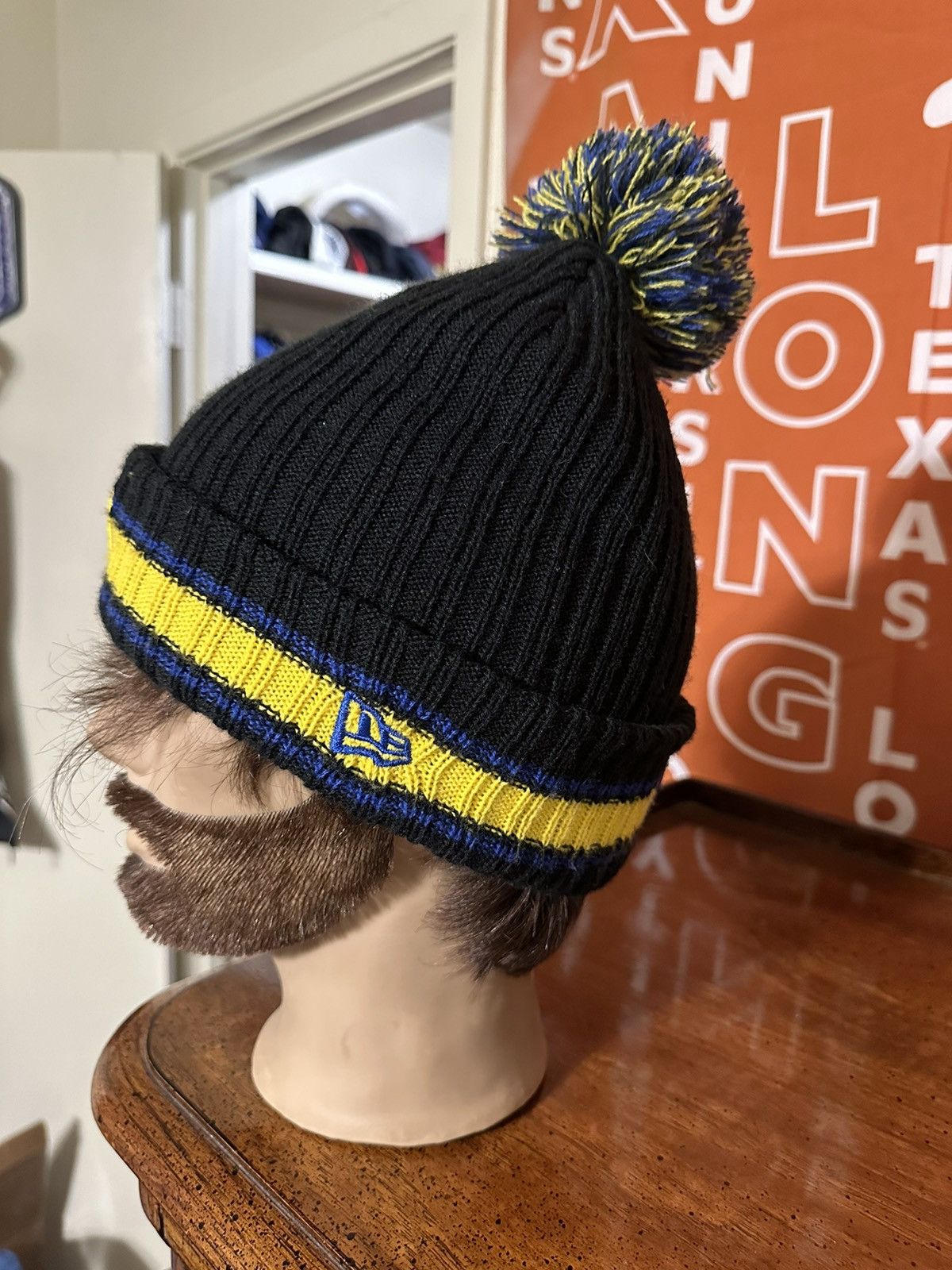 New Era × Vintage Vintage NBA New Era Golden State Warriors beanie hat 00s Size ONE SIZE - 4 Thumbnail