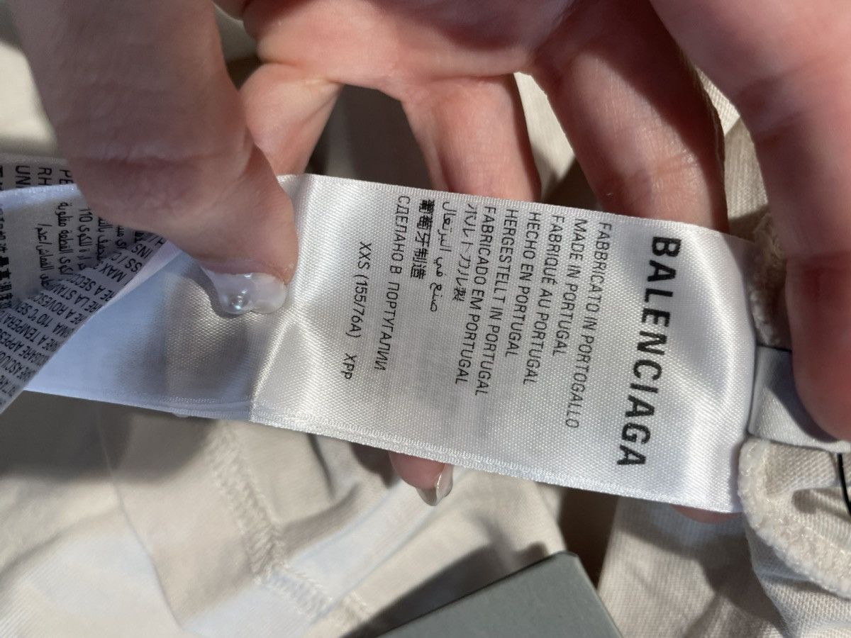 Balenciaga Logo t-shirt Size US XXS / EU 40 - 6 Thumbnail