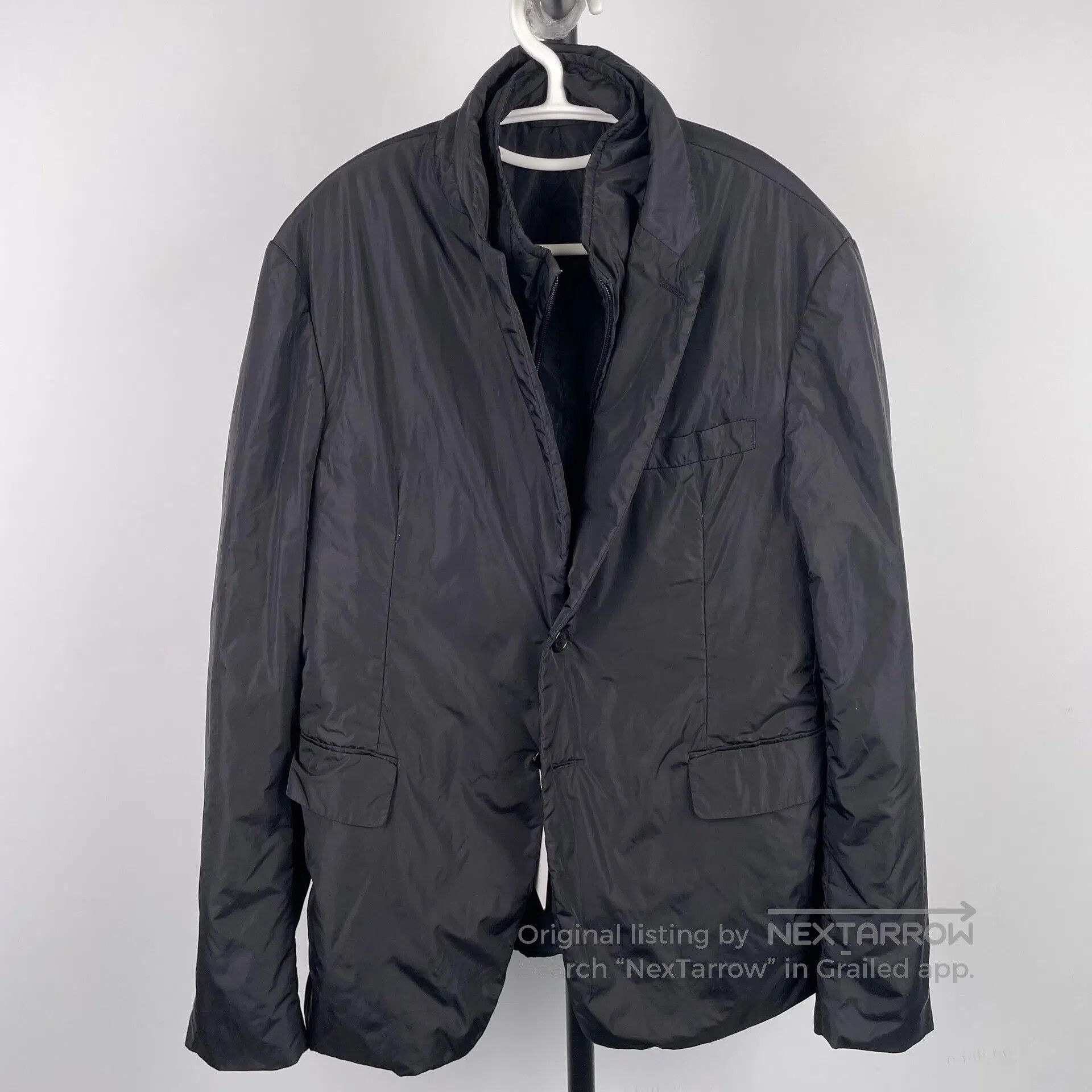 Miu Miu × Prada ARCHIVE?MIU MIU POLYETHYLENE FABRIC JACKET WITH 
