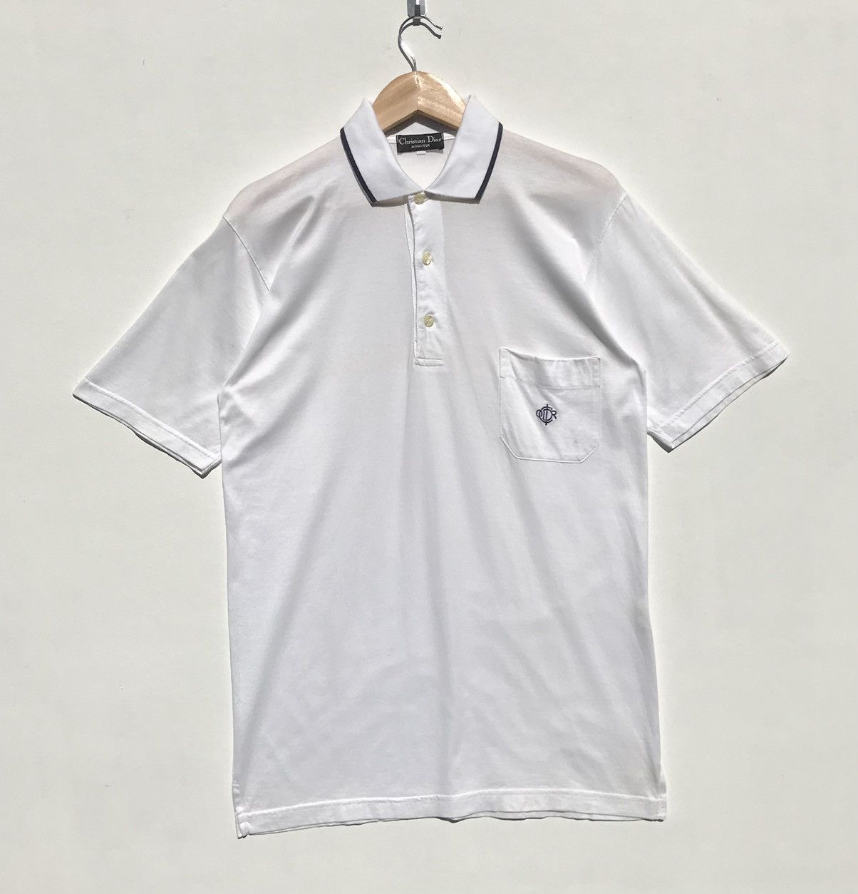 Christian Dior Monsieur × Vintage Vintage Christian Dior Monsieur Polo Tee Christian Dior Size US S / EU 44-46 / 1 - 1 Thumbnail
