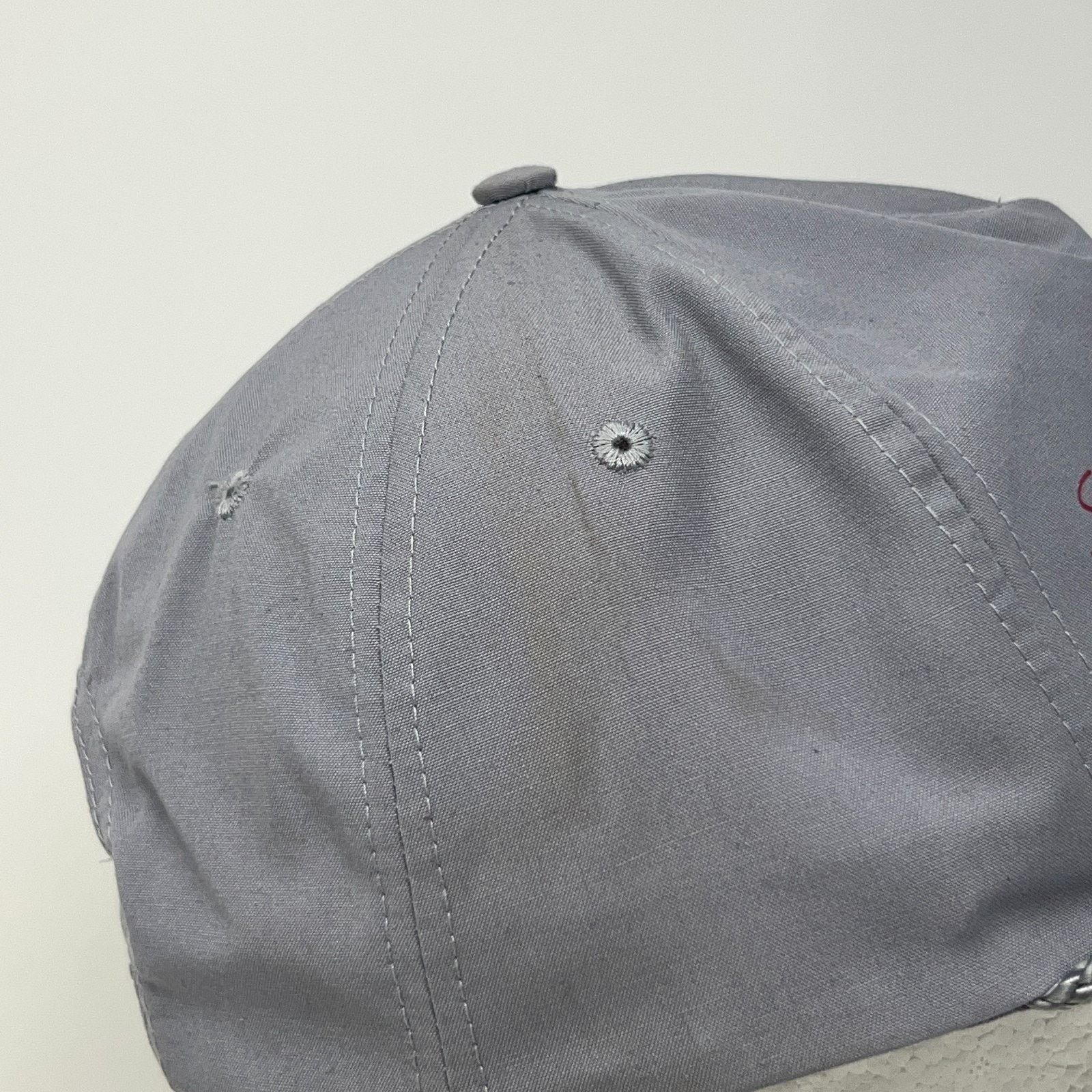 Vintage Vintage 90s Sonoma Marin Credit Union Hat Baseball Cap Gray Size ONE SIZE - 6 Thumbnail