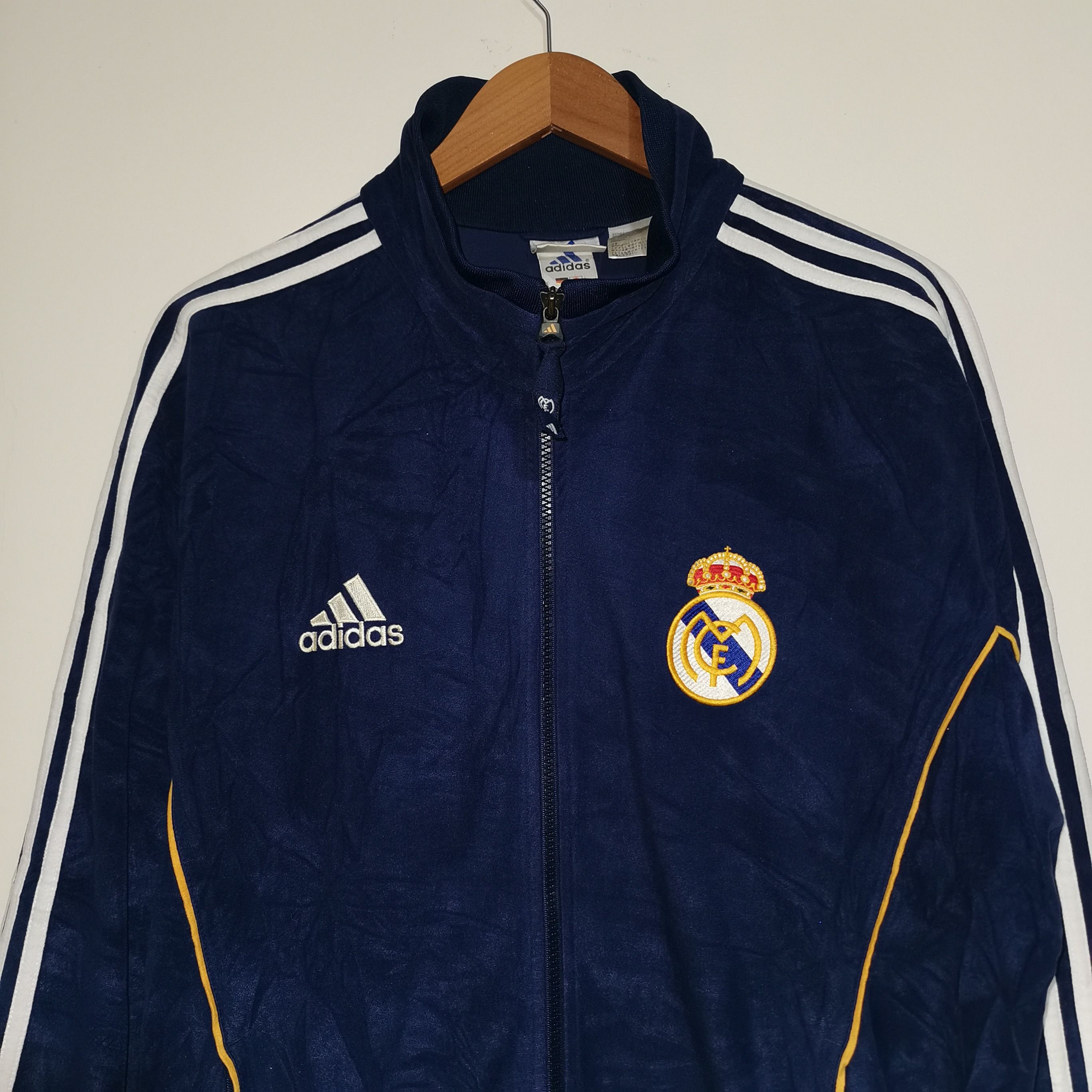 adidas Real Madrid CF ジャケット 00's vintage Adidas Real Madrid 99/00 Training NIKE Track Jacket Rare Soccer