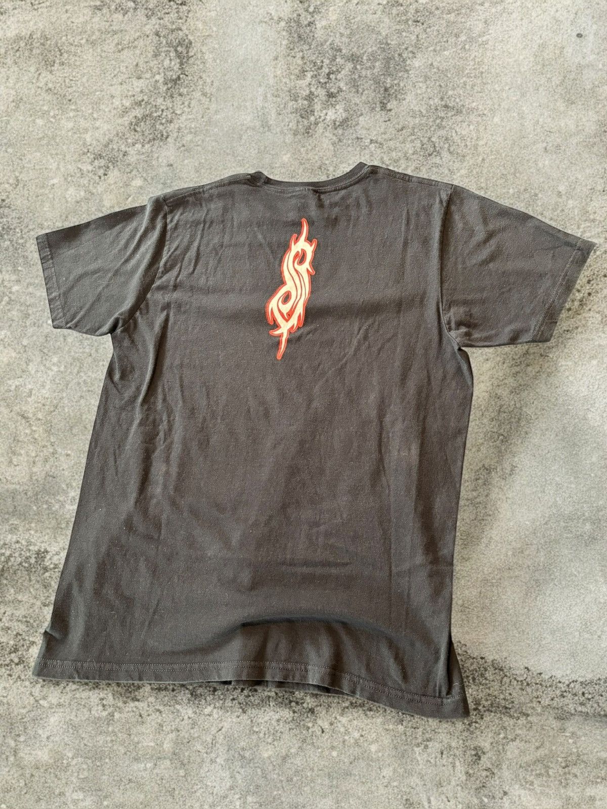 Band Tees × Vintage Vintage Slipknot Logo T Shirt Size US L / EU 52-54 / 3 - 3 Thumbnail