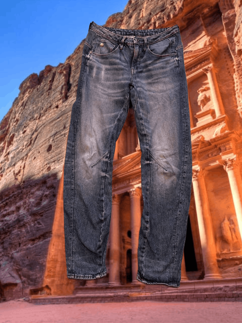 G-Star G-Star Raw ARC 3D slim blue jeans Y2K logo vintage Size 24" / US 00 / IT 34 - 1 Thumbnail