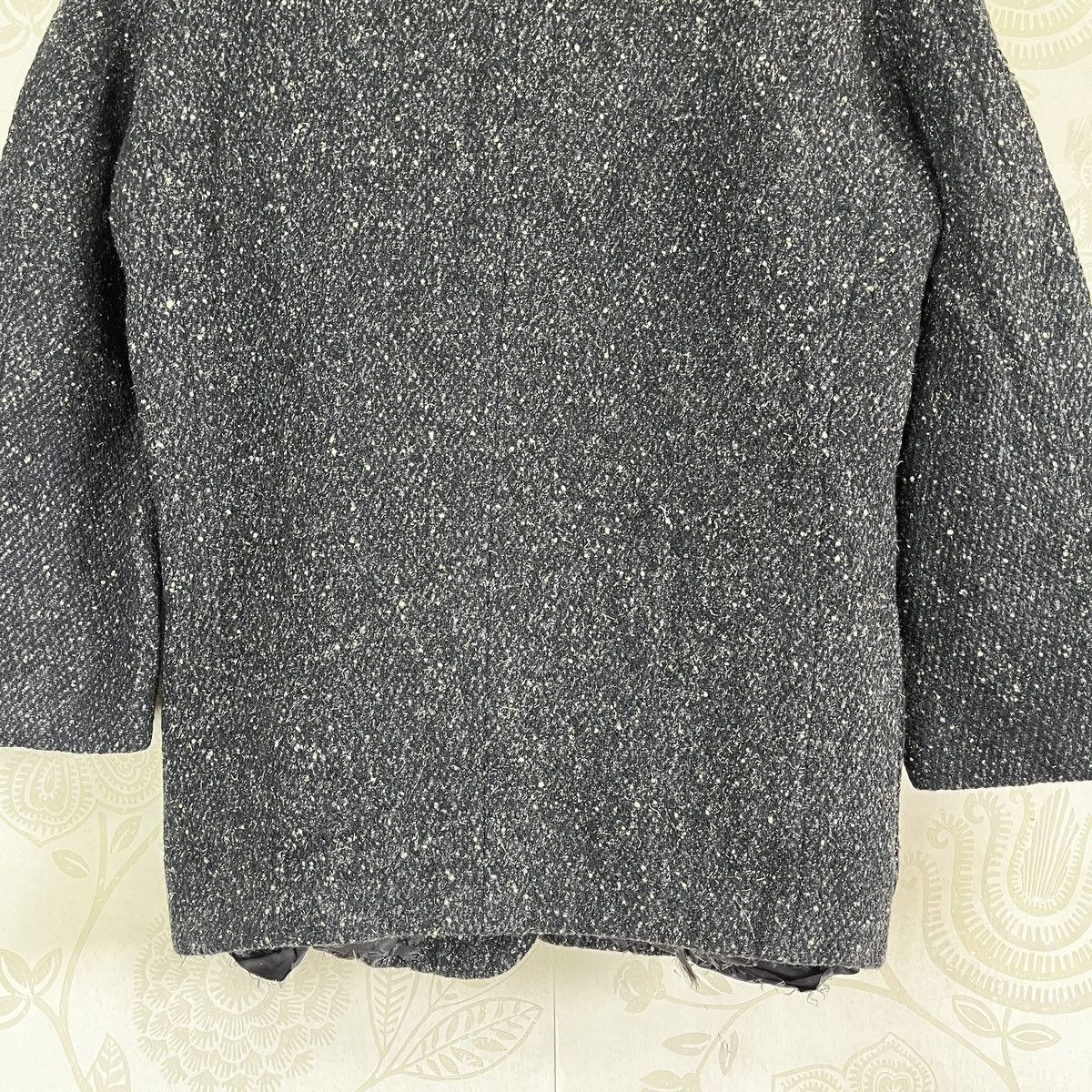 Vintage × Y's for Men × Yohji Yamamoto Y's Hommes YOHJI YAMAMOTO Coat Wool Jacket Size 44R - 22 Thumbnail