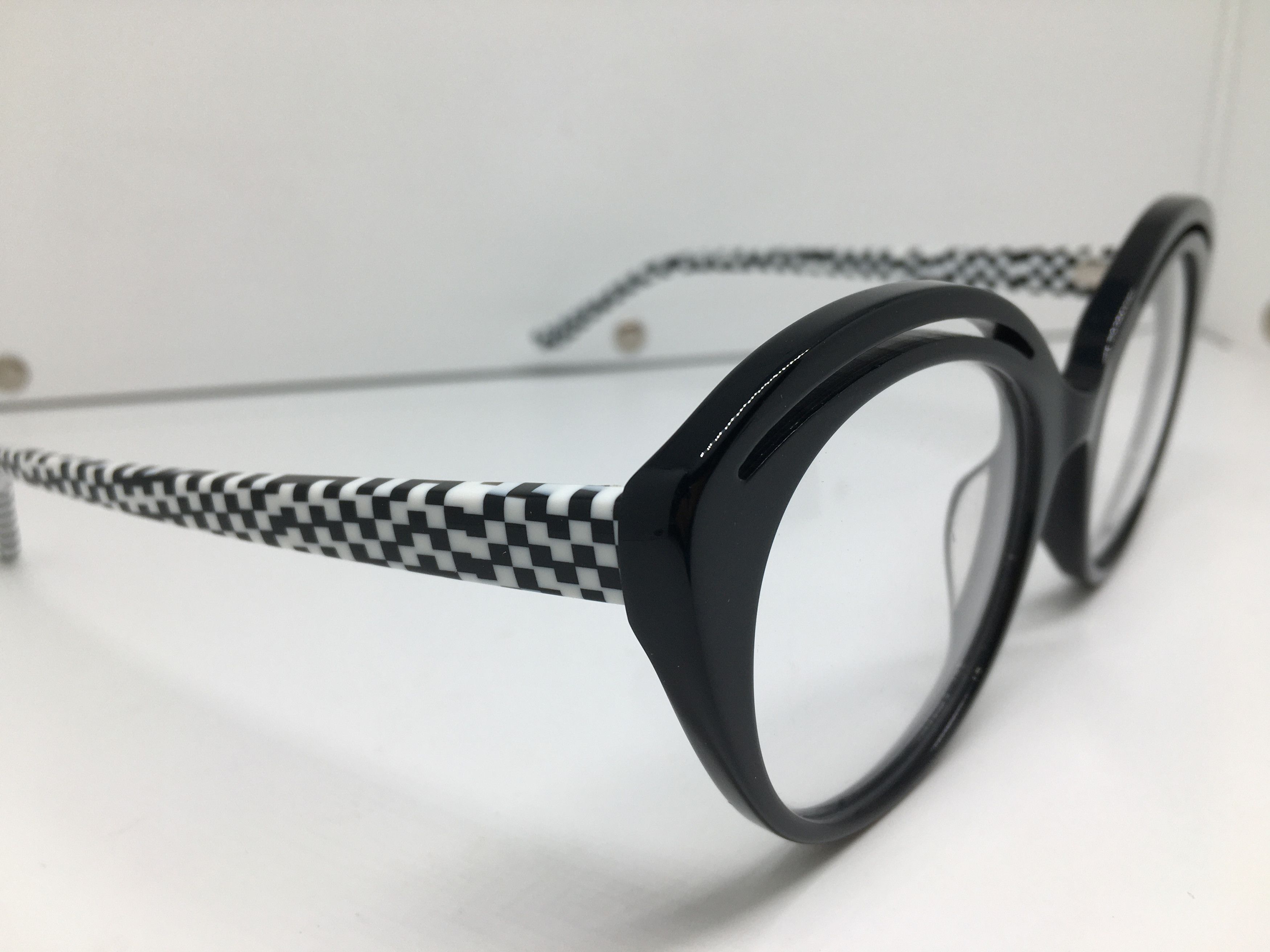 Other Paradox Op Art Cateye Eyeglasses Frame Diva Girls Size ONE SIZE - 2 Thumbnail