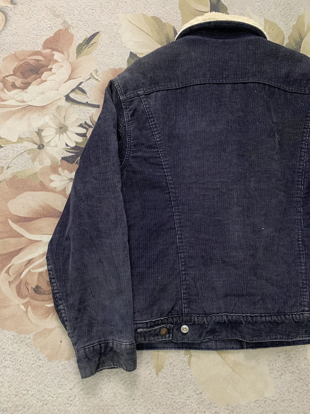 Levi's Vtg Levis Corduroi Sherpa Jacket Made in Usa Size US M / EU 48-50 / 2 - 9 Thumbnail