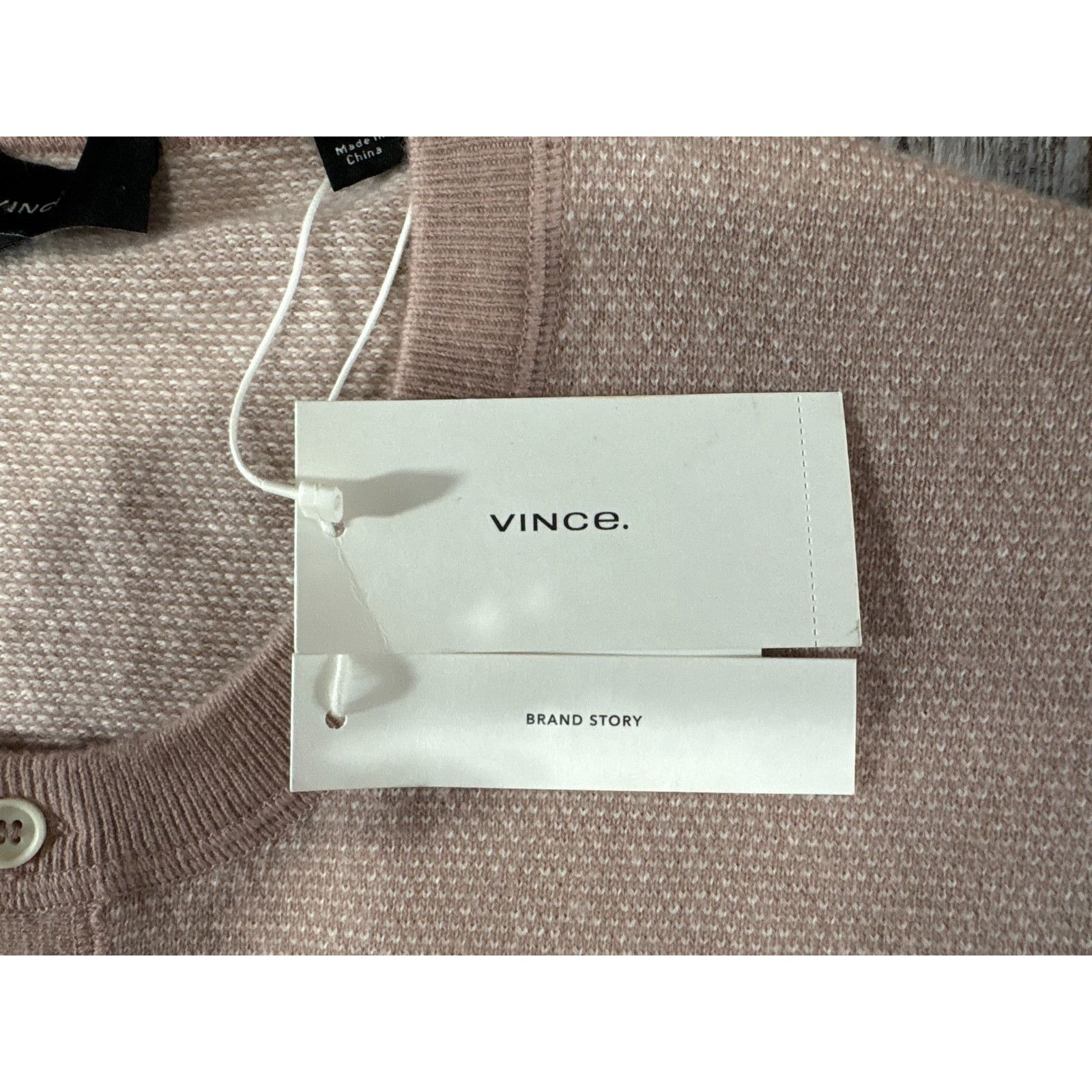Vince Vince Henley Birdseye wool cashmere blend sweater size 2XL c Size US XXL / EU 58 / 5 - 4 Thumbnail