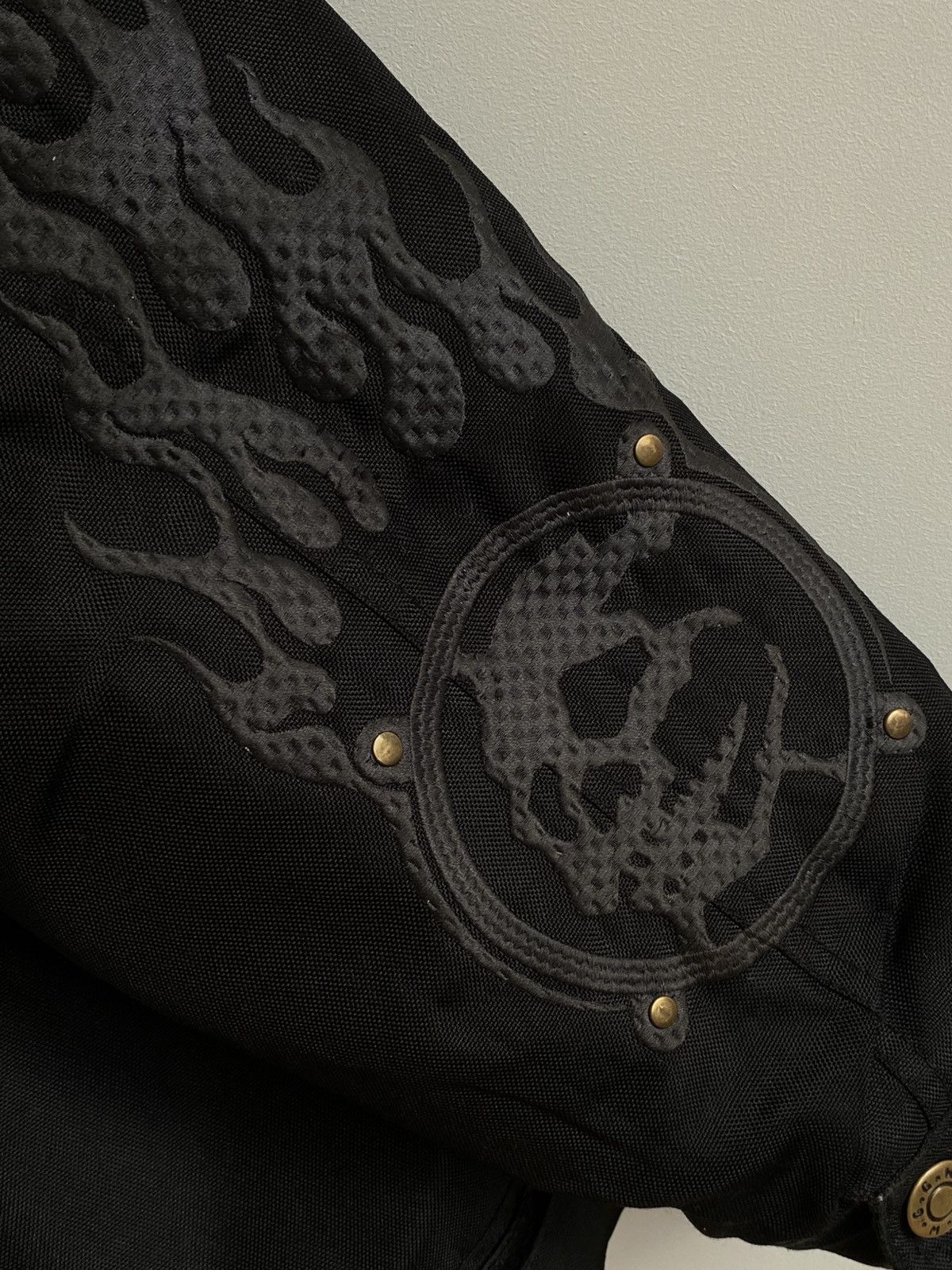 Affliction Metal Skull Jacket | Hardcore Punk | Biker Core Size US XL / EU 56 / 4 - 11 Thumbnail
