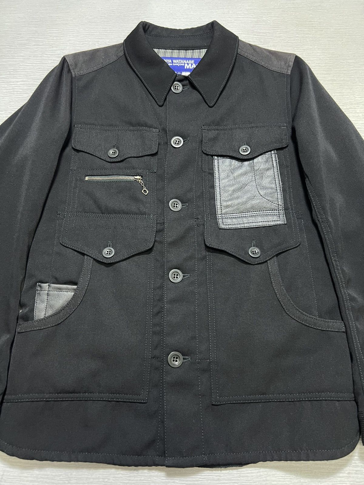 Junya Watanabe Junya Watanabe - Hervier Production - Leather Pockets Jacket Size US XS / EU 42 / 0 - 8 Thumbnail