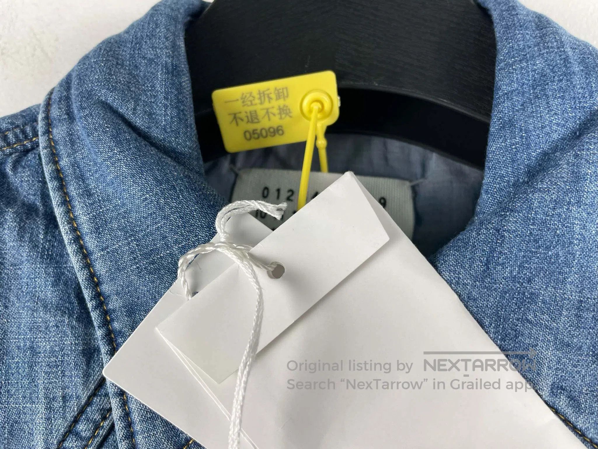 Maison Margiela Maison Margiela size 39 Quilted Aged Denim Jacket Size US M / EU 48-50 / 2 - 5 Thumbnail