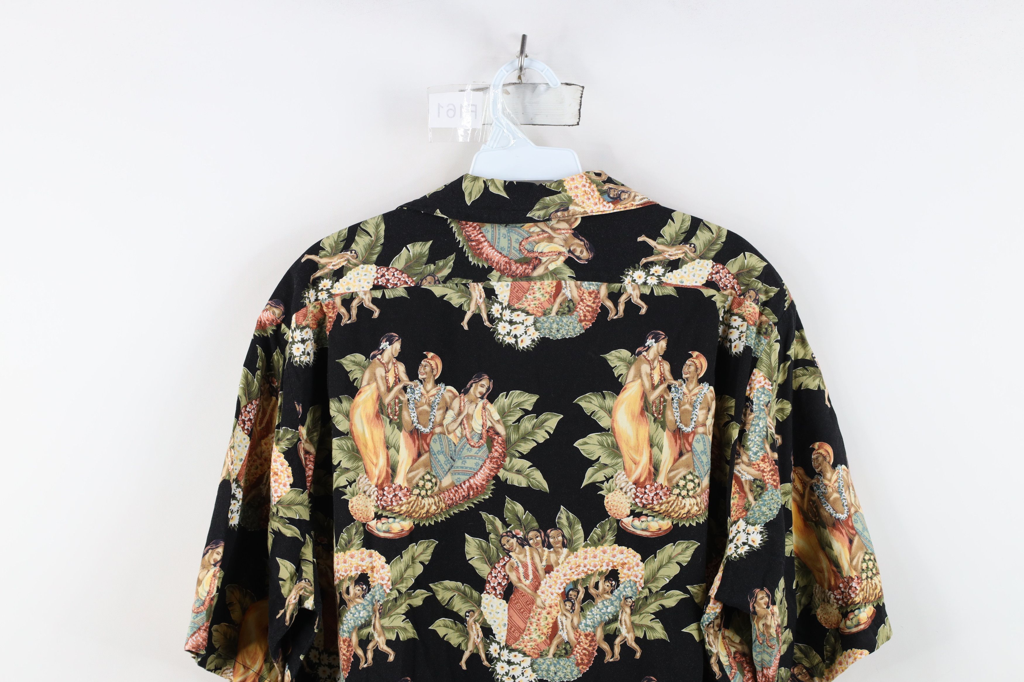 Vintage Vintage 90s Streetwear God Luau Camp Collar Button Shirt Size US XL / EU 56 / 4 - 13 Thumbnail