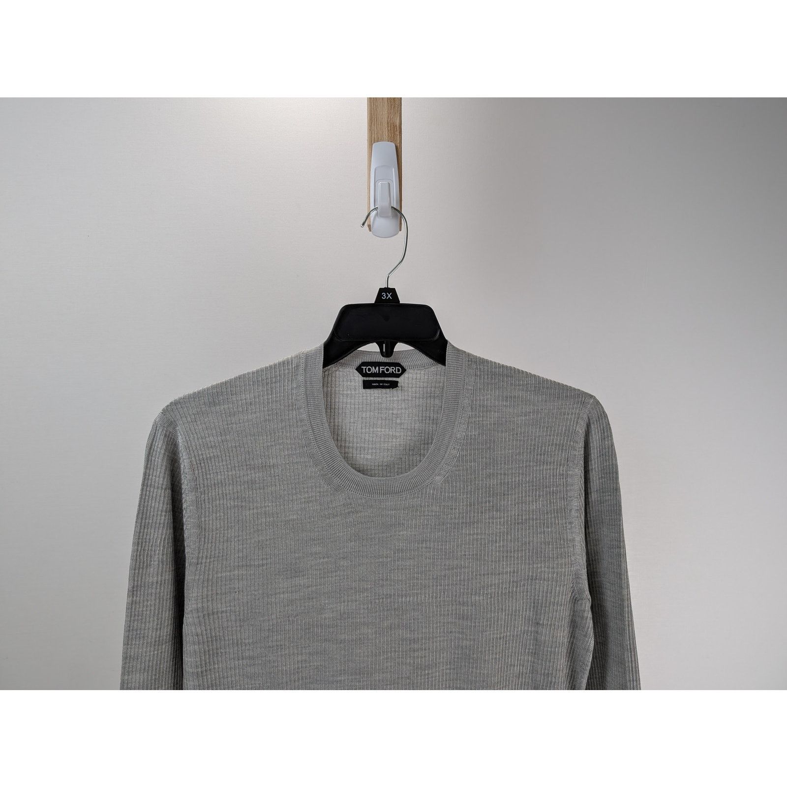 Tom Ford o1rshd1 Sweatshirt in Grey Size US M / EU 48-50 / 2 - 2 Thumbnail