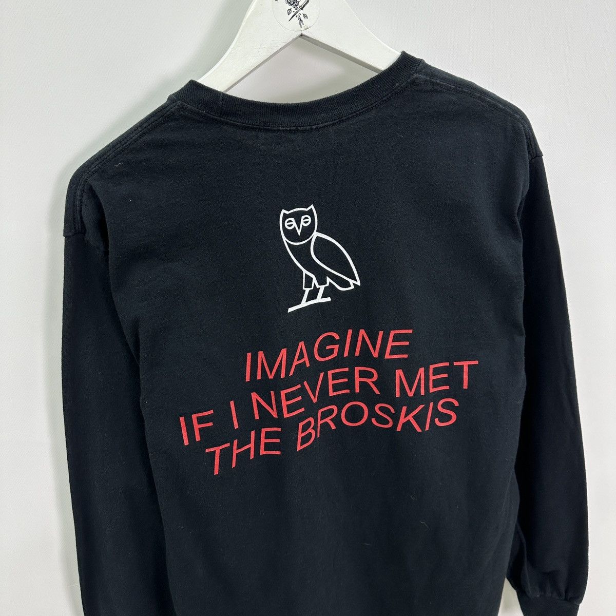 Band Tees Vintage 00s Drake Theta Formal Ovo Broskis longsleev rap y2k Size US M / EU 48-50 / 2 - 8 Thumbnail