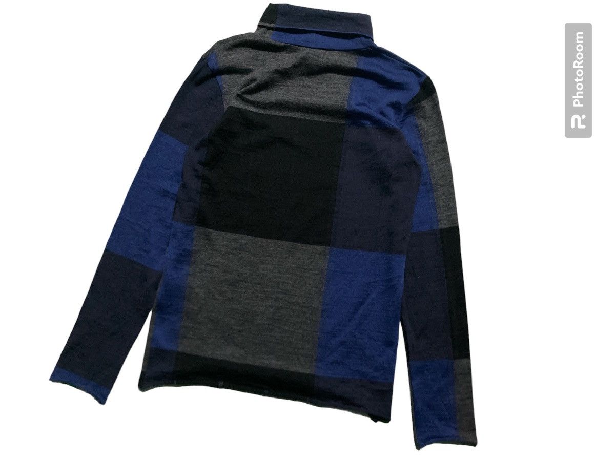 image of YS x YS Yamamoto T-Shirt Y’S Yhoji Yamamoto Long Sleeve Pack Work in Grey Marl Black Blue, Women's 