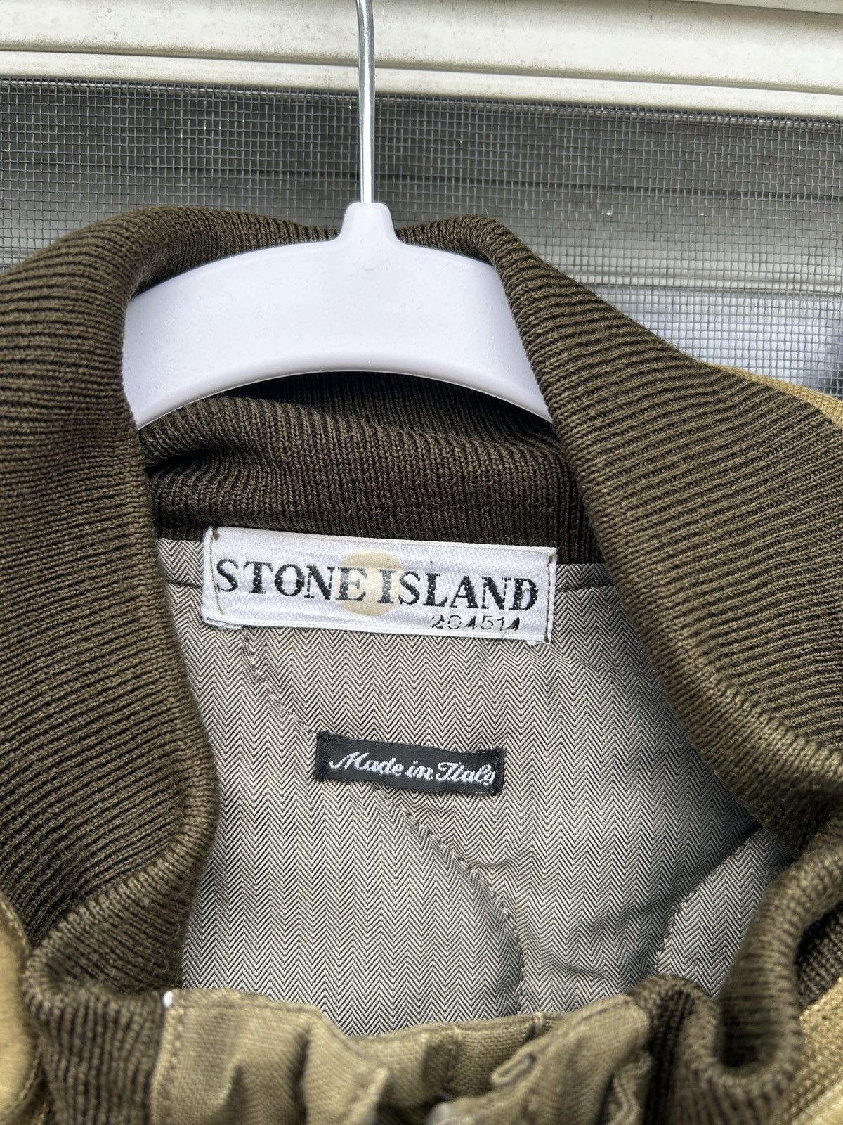 Stone Island Stone Island Jacket Green Vintage Size US XL / EU 56 / 4 - 5 Thumbnail