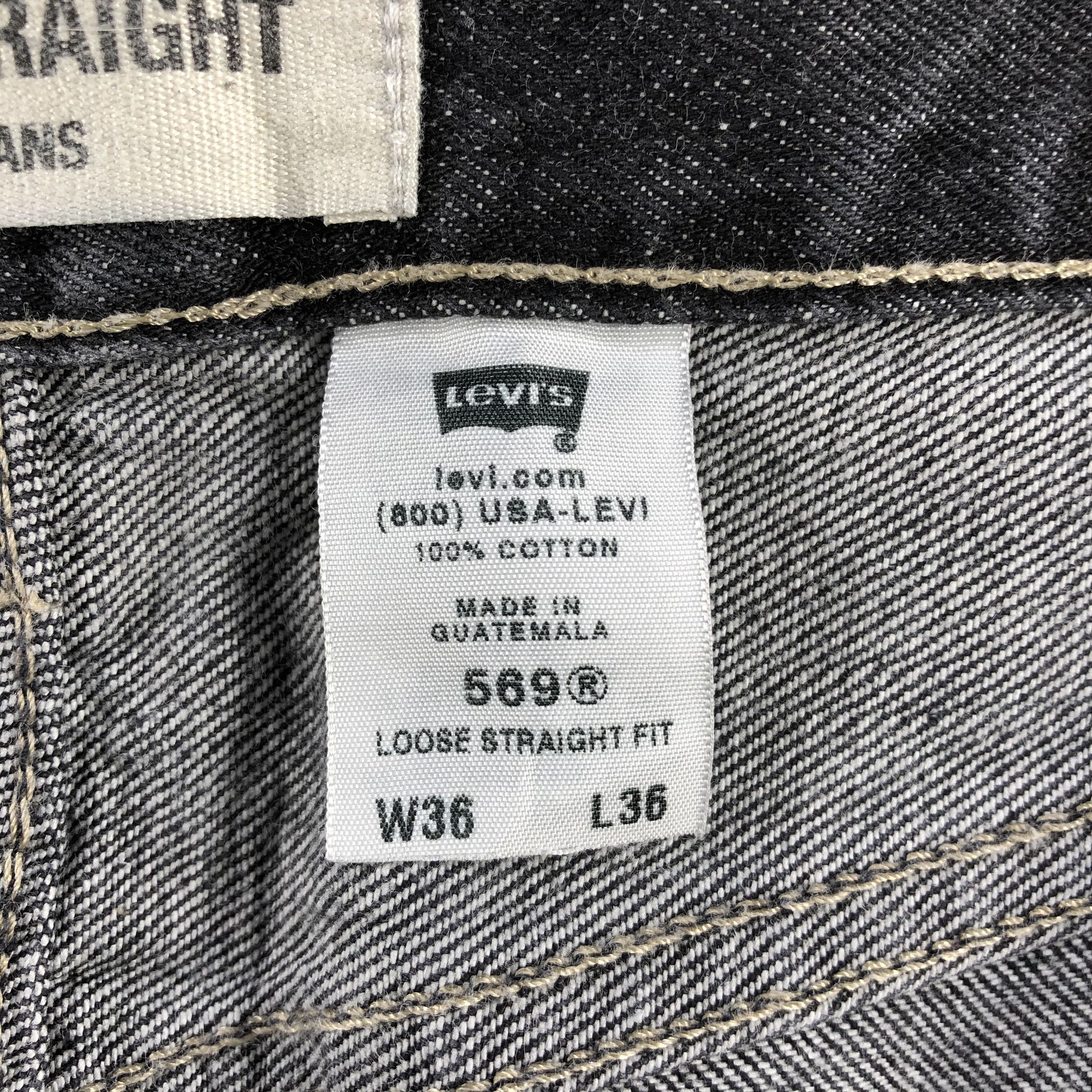 Levi's × Vintage Vintage Levis 569 Earth Tone Jeans-JM2424 Size US 39 - 11 Thumbnail