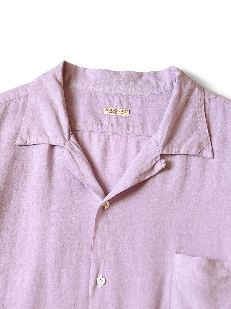 Kapital Kapital Soft linen open collar big shirt Size US XL / EU 56 / 4 - 3 Thumbnail