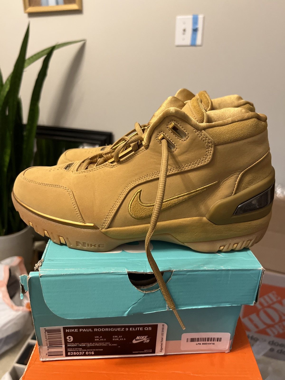 Nike Nike Air Zoom Generation ASQ QS (Wheat Retro) Size US 9 / EU 42 - 1 Thumbnail