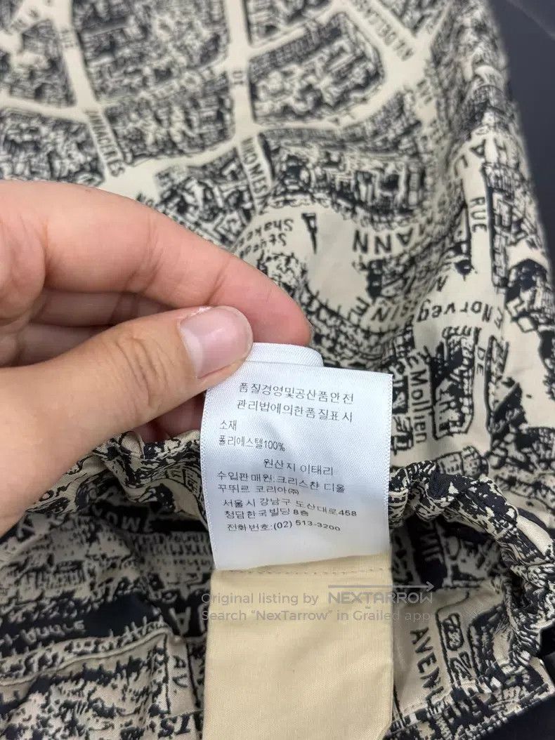 Dior Dior Paris map printed high-waisted skirt pants Size 26" / US 2 / IT 38 - 7 Thumbnail