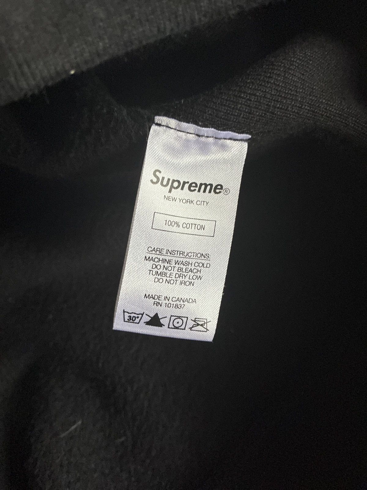 Supreme F/w17 Supreme Compact Logo Hooded Size US M / EU 48-50 / 2 - 9 Thumbnail