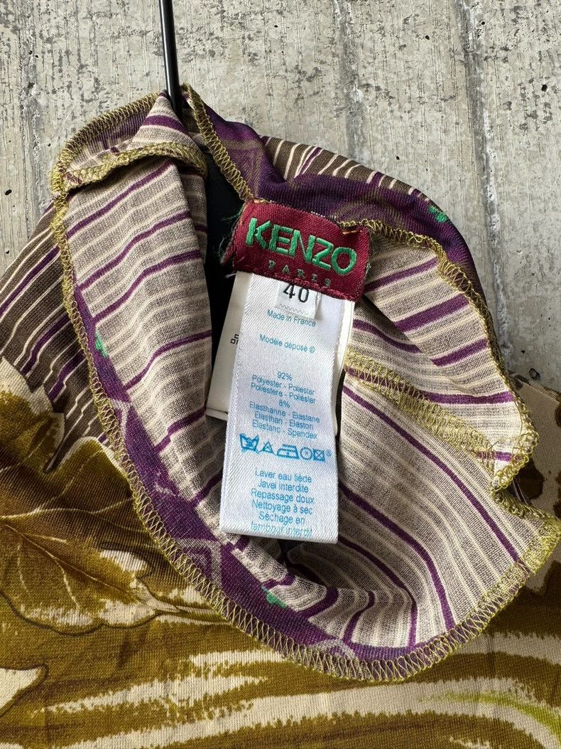 Kenzo KENZO Mid-century carp print net gauze dress Size XS / US 0-2 / IT 36-38 - 5 Thumbnail