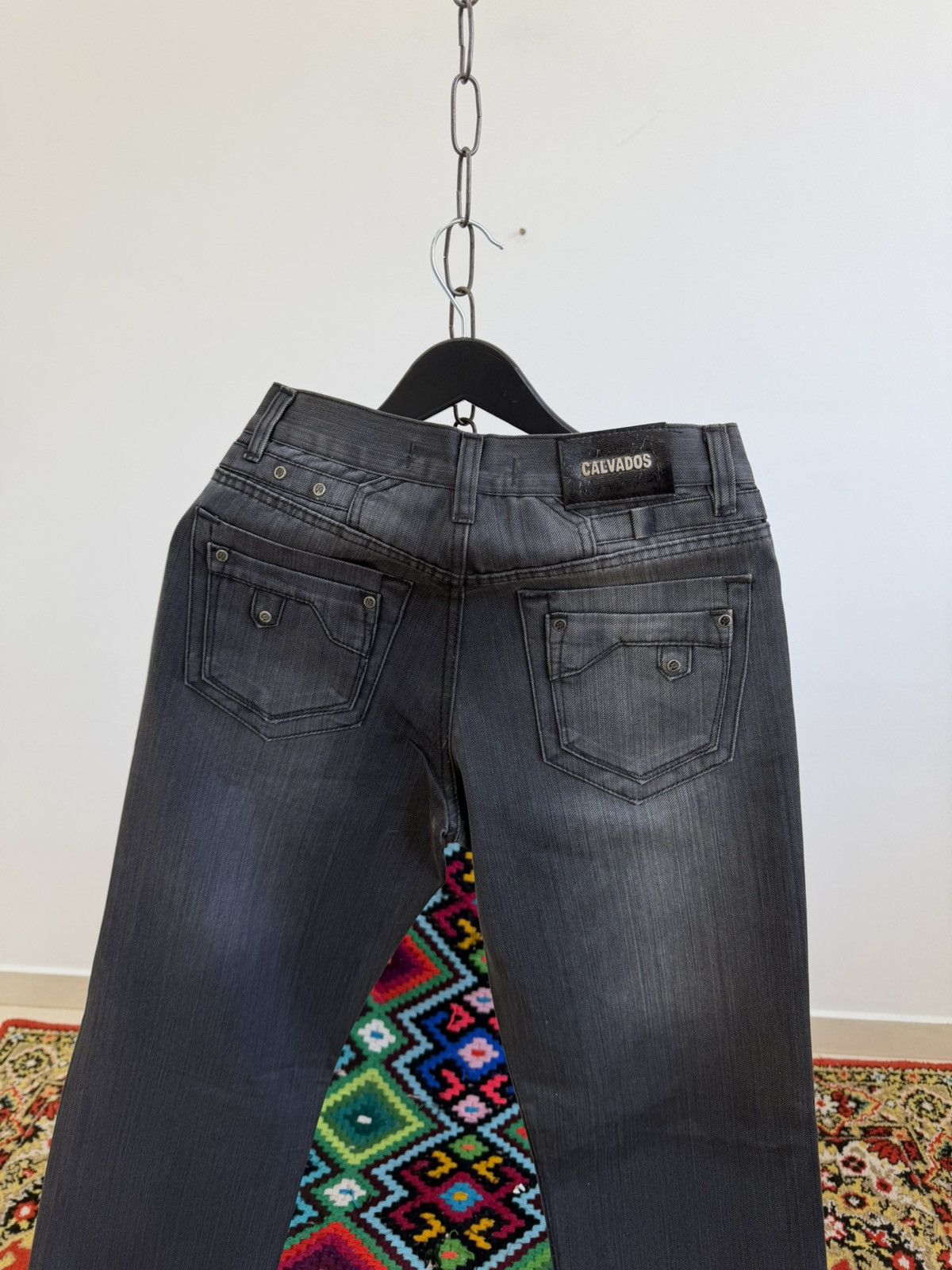 Hedi Slimane Vintage Dior Hedi Slimane Style Washed Denim Jeans Size US 30 / EU 46 - 9 Thumbnail
