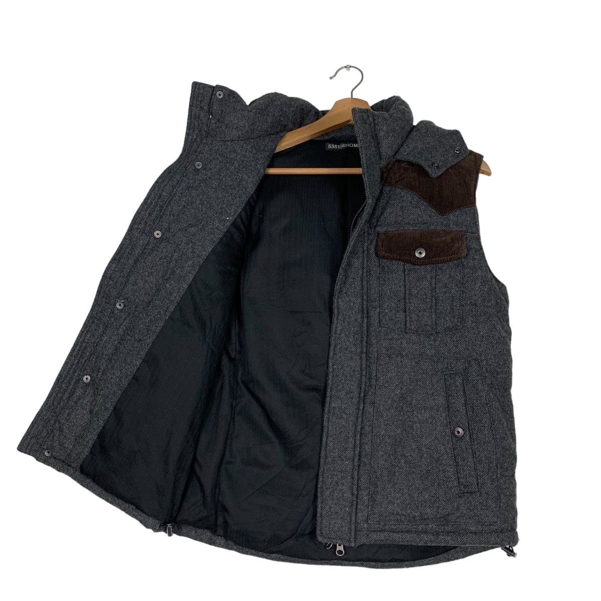 5351 POUR LES HOMMES 5351 Pour Les Hommes Hooded Puffer Vest #0529-C24 Size US M / EU 48-50 / 2 - 9 Thumbnail