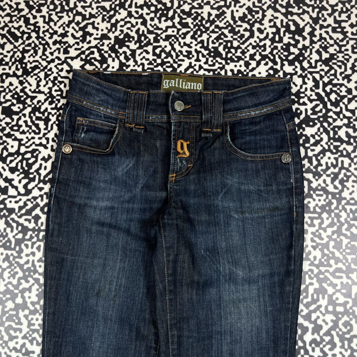 John Galliano Vintage Y2K John Galliano Luxury Casual 90s Style Jeans Size 26" / US 2 / IT 38 - 11 Thumbnail