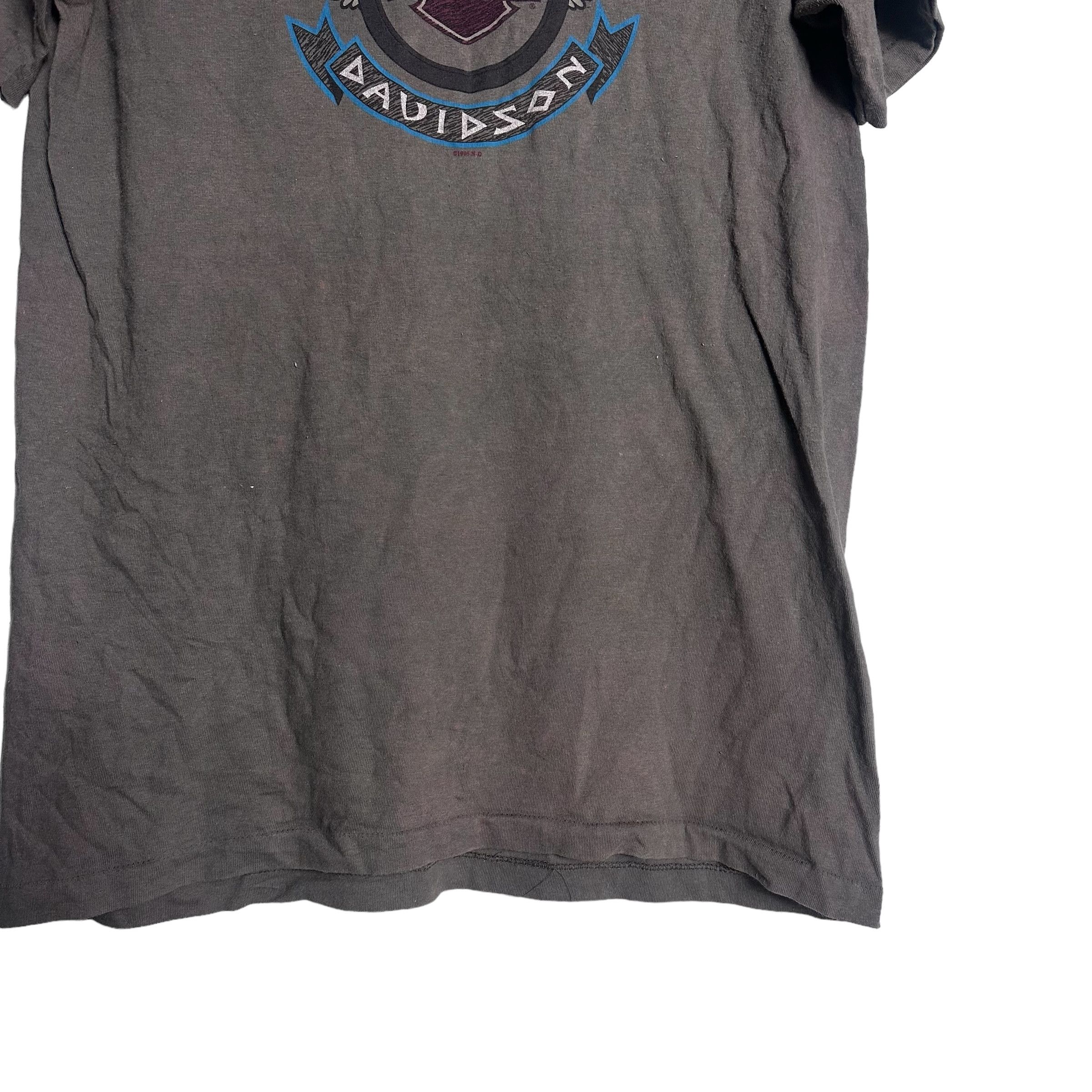 Harley Davidson × Vintage 🔥RARE🔥Vintage Harley Davidson Wing T-shirt Single Stich Size US M / EU 48-50 / 2 - 3 Thumbnail