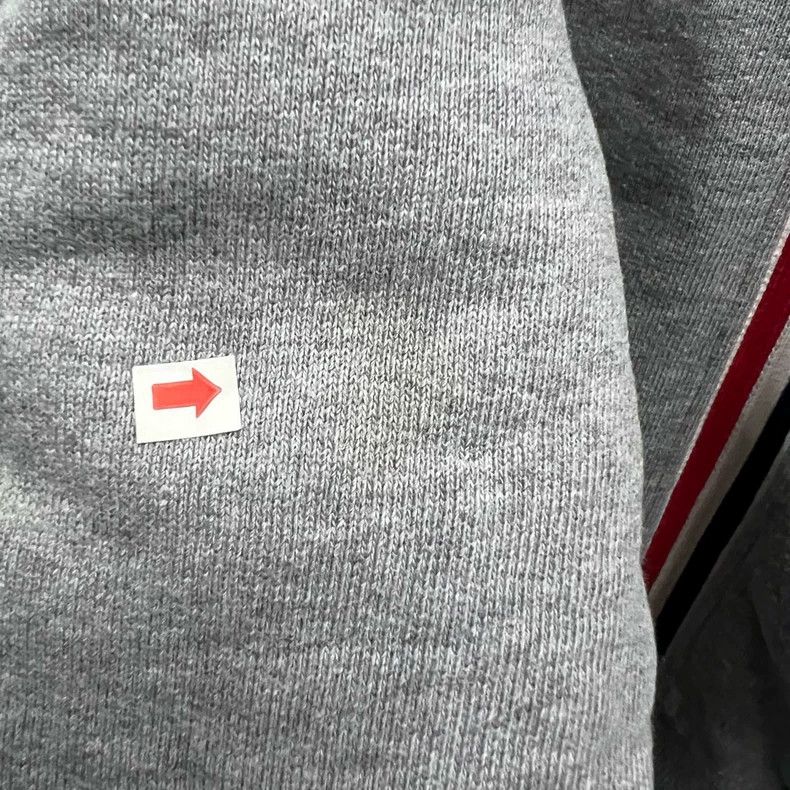 Thom Browne Thom browne Grey back striped sweatshirt 2503-Nextarrow Size US M / EU 48-50 / 2 - 7 Thumbnail
