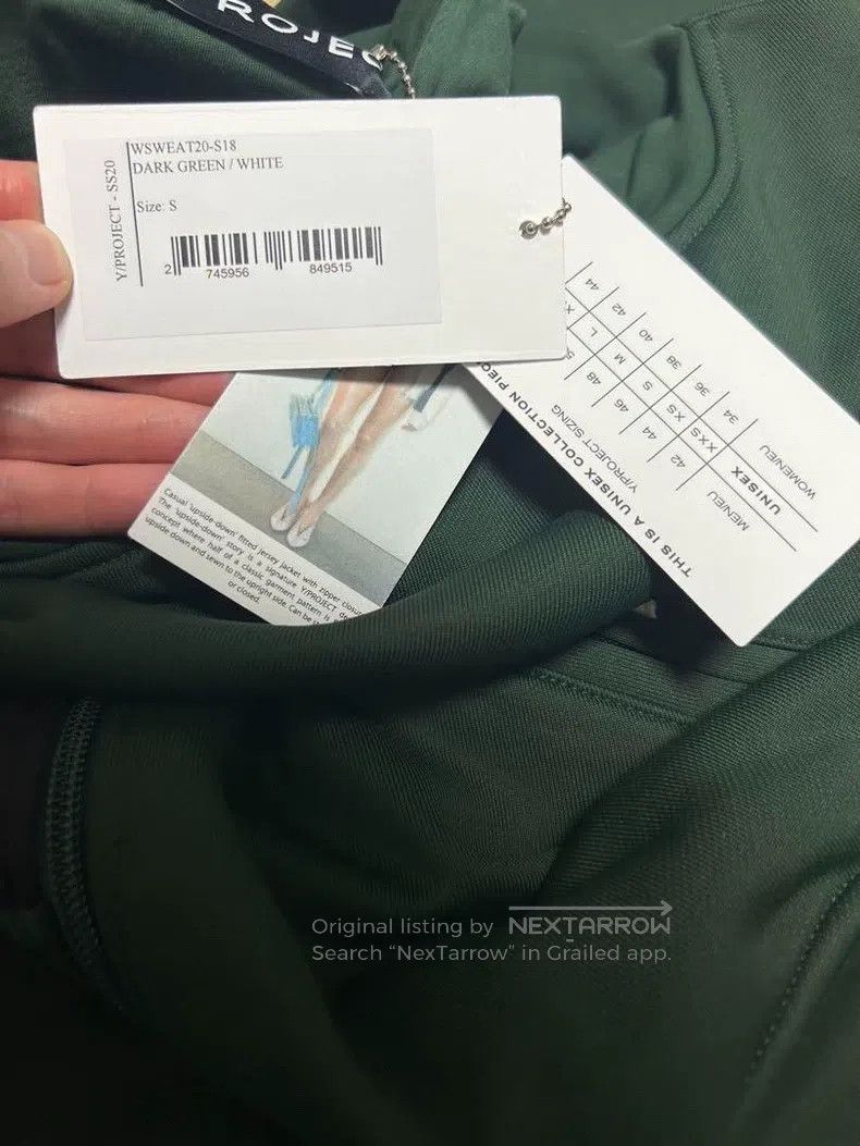 Y/Project Y/PROJECT Size S Staggered splicing jacket jacket Size US S / EU 44-46 / 1 - 8 Thumbnail