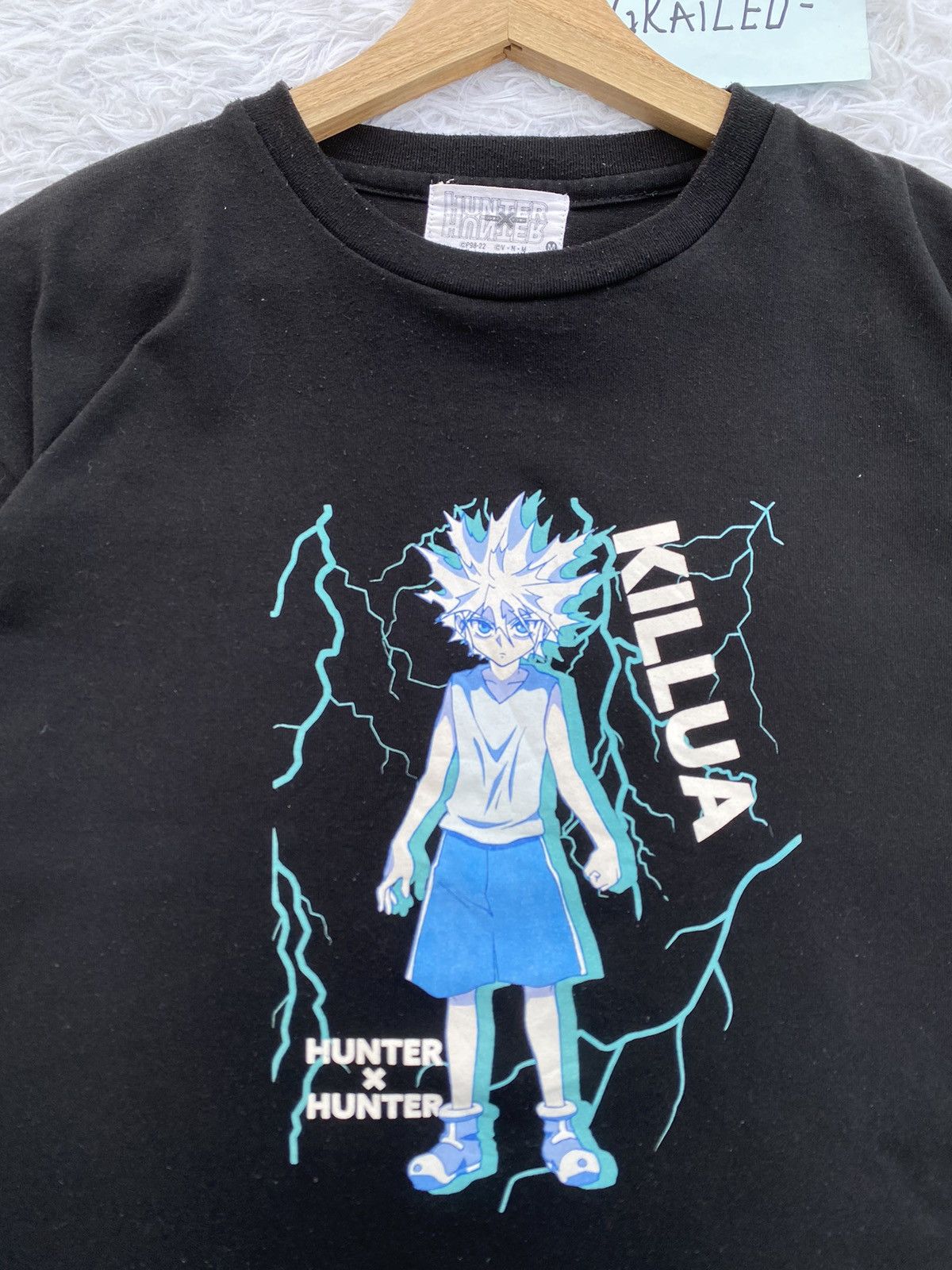 Anime Rare Vintage Hunter x Hunter Anime KILLUA Tee Size US M / EU 48-50 / 2 - 7 Thumbnail